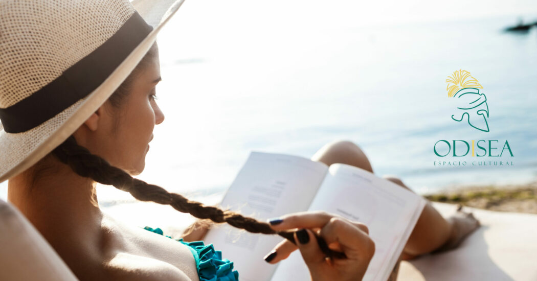 beautiful-brunette-woman-hat-reading-book-lying-beach-2048x1365