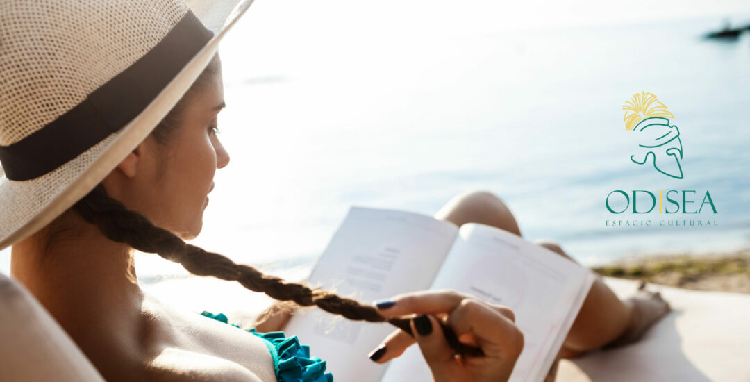 beautiful-brunette-woman-hat-reading-book-lying-beach-2048x1365